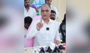 Godavari river : हरीश राव ने की गोदावरी नदी का पानी समुद्र में बहाने के लिए कांग्रेस सरकार की आलोचना