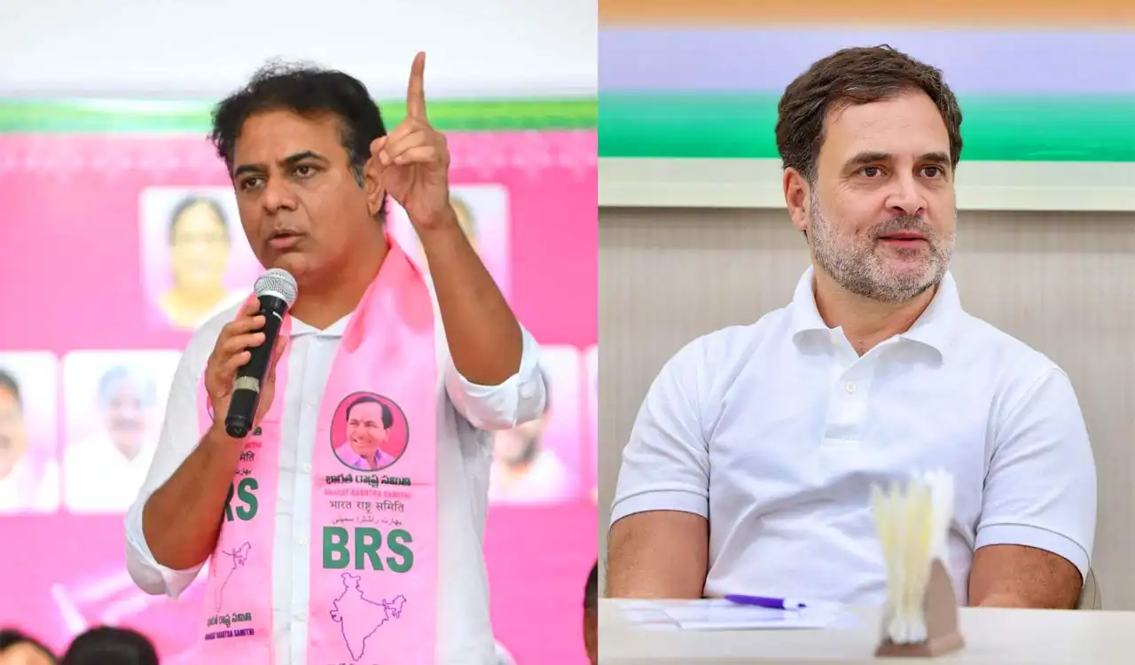 जो कहते हो, वही करो: केटीआर ने दलबदल विरोधी कानून पर राहुल गांधी को दी चुनौती