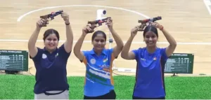 Asian Shooting Championships : एशियाई शूटिंग टीम का प्रदर्शन जारी