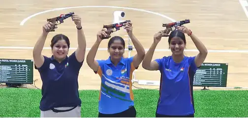 Asian Shooting Championships : एशियाई शूटिंग टीम का प्रदर्शन जारी