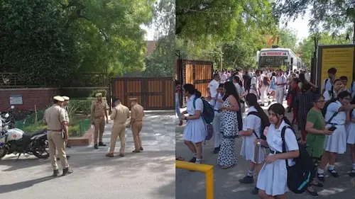 Delhi School : दिल्ली के 50 स्कूलों को मिली बम की धमकी