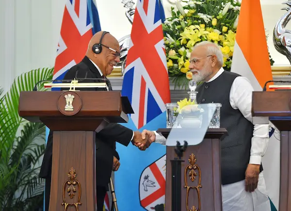 India-Fiji के बीच सात समझौते: सुरक्षा, स्वास्थ्य, और सांस्कृतिक संबंधों को नई मजबूती