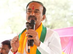 MP: बीआरएस ने पिछड़े वर्गों का जीवन बर्बाद कर दिया: ईटेला राजेंद्र