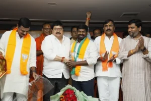 BJP: पूर्व विधायक गुव्वाला बलाराजू भारतीय जनता पार्टी में शामिल