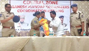 Festival : गणेश उत्सव को सफल बनाने के लिए आयोजकों से भी सहयोग की अपेक्षा : डीसीपी