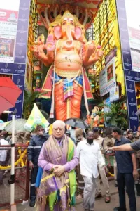 Mahaganapati : महागणपति की राज्यपाल और मंत्रियों ने पूजा-अर्चना की, 71 वर्षों से लगातार हो रहा है गणेशोत्सव