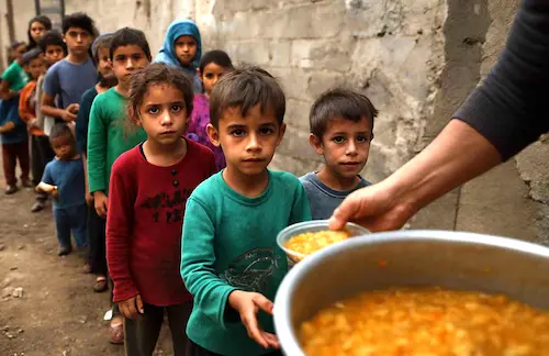 GAZA में भूख से मर रहे बच्चे और महिलाएं, आईपीसी आंकड़ों में उलझा
