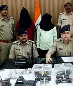 Bihar : मुंगेर में 6 मिनी गन फैक्ट्री का भंडाफोड़,  2 लोग गिरफ्तार