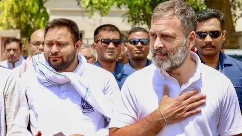 Voter Rights March : राहुल गांधी की यात्रा में जुड़ेंगे स्टालिन और कनिमोझी