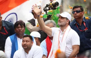 Vote Right March: पीएम व भाजपा मिलकर नष्ट करना चाहते हैं लोकतंत्र : राहुल