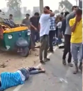 Patna : गंगा स्नान से लौट रहे आठ लोगों की सड़क हादसे में दर्दनाक मौत