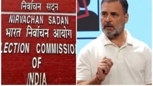 Hindi News: राहुल गांधी ने लगाया &#8216;वोट चोरी&#8217; का आरोप, चुनाव आयोग ने दिया जवाब