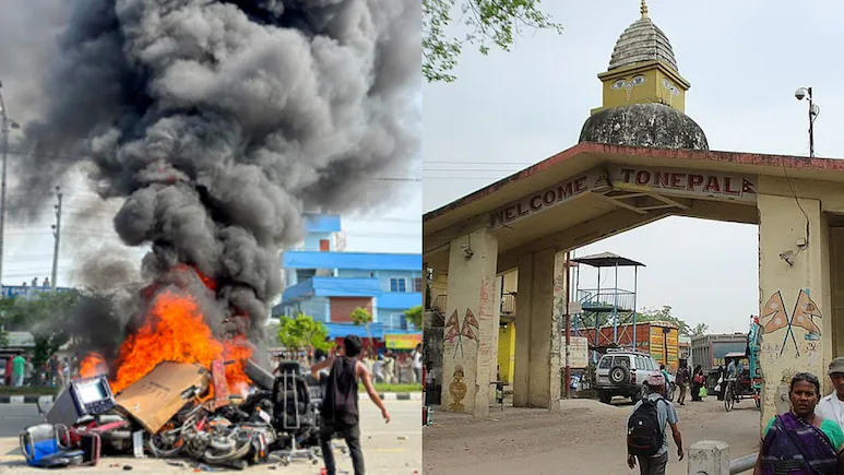Nepal: हिंसा का असर भारत–नेपाल सीमा तक, पत्थरबाजी और आगजनी की कोशिश; सुरक्षा कड़ी