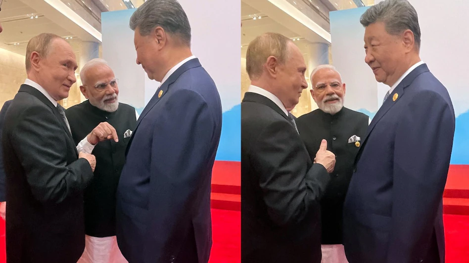 SCO summit 2025: मोदी, जिनपिंग और पुतिन की तियानजिन में मुलाकात