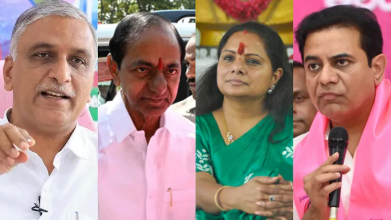 BRS परिवार में दरार, K कविता की देश में अलग राजनीती की दिशा तय करेगी ?