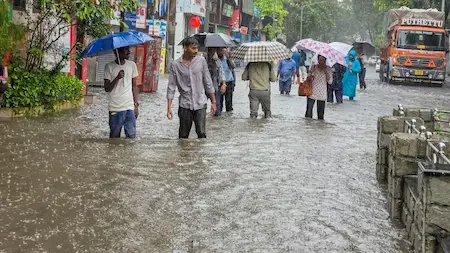 Latest News-Rain Alert : महाराष्ट्र के इन जिलों में बारिश का येलो अलर्ट