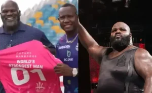 Mark Henry : दुनिया का सबसे ताकतवर रेसलर क्रिकेट ग्राउंड में दिखा
