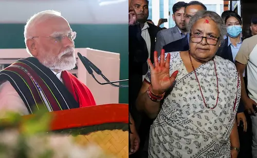 Nepal : पीएम मोदी ने सुशीला कार्की को दी बधाई