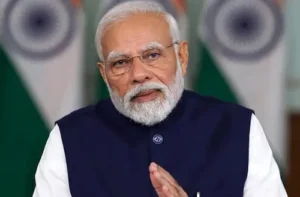 PM Modi : जीएसटी कटौती पर मोदी का पहला रिएक्शन