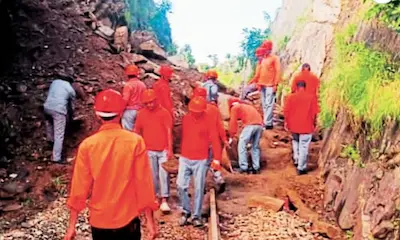 Rajasthan : उदयपुर में भारी बारिश का कहर, हाईवे और रेलमार्ग बाधित