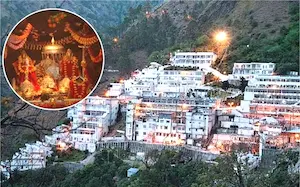 Latest Hindi News : नवरात्रों में वैष्णो देवी में श्रद्धालुओं का उमड़ता सैलाब, भक्तिमय हुआ माहौल