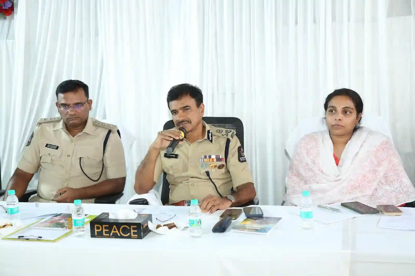 सीपी ने गणेश विसर्जन को लेकर समीक्षा बैठक की