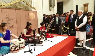 International : चीन में पीएम मोदी का भव्य स्वागत