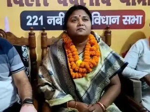 नवीनगर से टिकट पर अर्चना चंद्रा का धन्यवाद