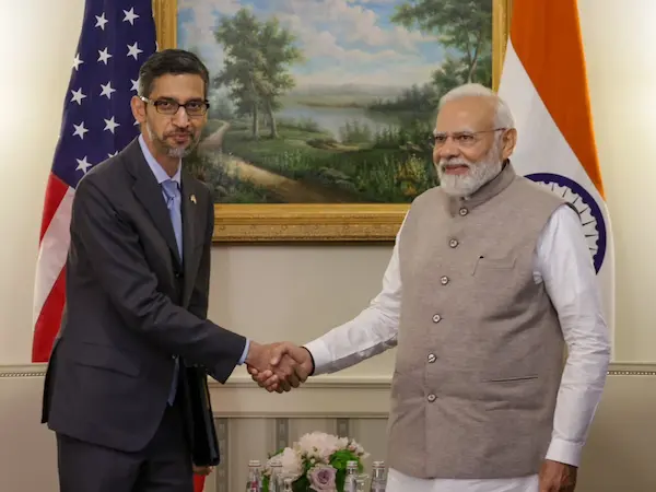 Breaking News:Google:गूगल का भारत में ₹1.33 लाख करोड़ का निवेश