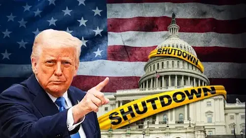 Breaking News: US: अमेरिका शटडाउन के लिए ट्रंप ज्यादा ज़िम्मेदार?