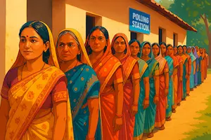महिला बनेंगी बिहार चुनाव की गेमचेंजर, नीतीश को बढ़त तो तेजस्वी पर दबाव