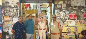 विस्फोटक पटाखों के अवैध भंडारण पर छापा, 18 लाख रुपए के पटाखे जब्त