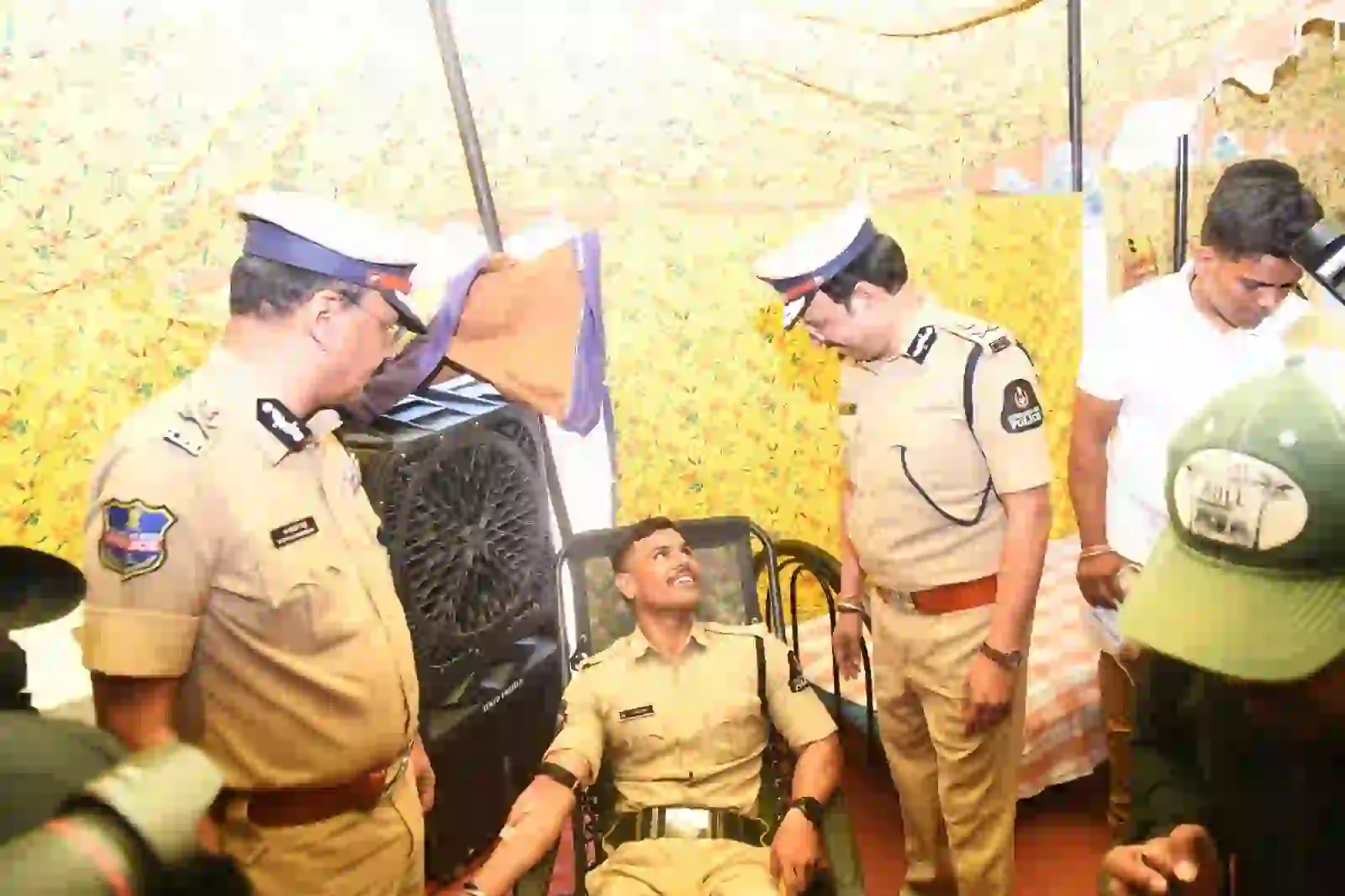 विशाल रक्तदान शिविर में 3,500 रक्तदाताओं भाग लिया
