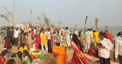 छठ व्रतियों