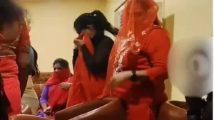 हैदराबाद में निजी रिसॉर्ट के भीतर अवैध मुजरा पार्टी
