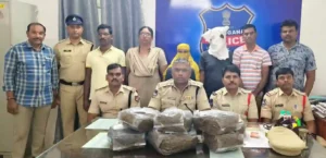 देवर-भाभी को लगा गांजा तस्करी का चस्का, पहुंचे सलाखों के पीछे