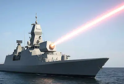 जर्मनी ने बनाया फ्लोटिंग लेजर हथियार, सेकंडों में गिरा सकता है मिसाइल