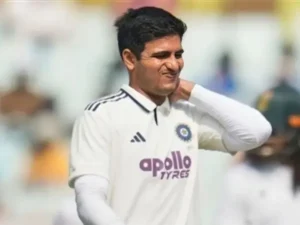 गर्दन में खिंचाव के कारण शुभमन गिल दूसरे टेस्ट से बाहर