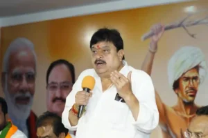 भाजपा का बड़ा आरोप , तेलंगाना में कांग्रेस पार्टी का चिन्ह बना ‘विनाश का हाथ’