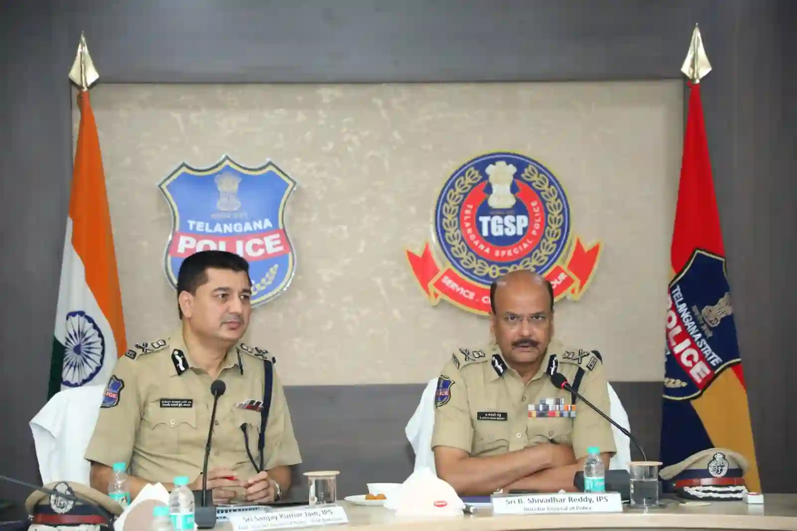 पुलिस महानिदेशक ने तेलंगाना विशेष पुलिस की समीक्षा की