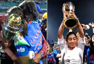 Latest Hindi News : हरमनप्रीत ने बताया- मिताली-झूलन को ट्रॉफी देना था सबसे भावुक पल