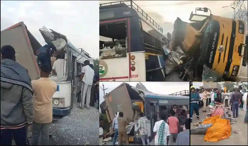 सभी को रूला गया तेलंगाना का भीषणा सड़क हादसा, तीन बहनों की मौत से उजड़ा परिवार