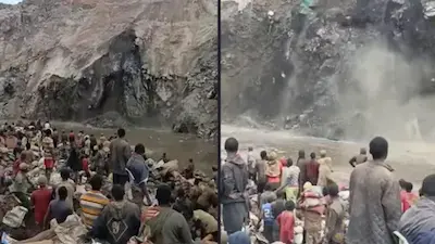 Latest Hindi News : खदान में पुल ढहने से बड़ा हादसा, तांबा निकाल रहे 32 मजदूरों की मौत