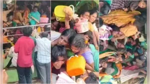 आंध्र प्रदेश के वेंकटेश्वर स्वामी मंदिर में भगदड़