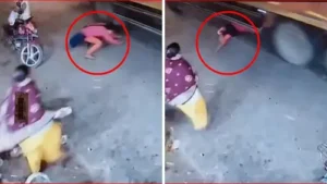 अचानक चलते ट्रक के सामने कूदने वाली युवती की मौत