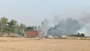 बाराबंकी की पटाखा फैक्ट्री में धमाका