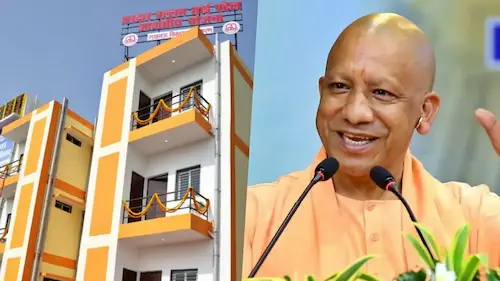 लखनऊ के पॉश इलाके में गरीबों को मिला आशियाना