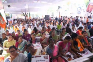 भाजपा का शक्ति प्रदर्शन, कांग्रेस पर भ्रष्टाचार के गंभीर आरोप