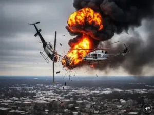 USA- अमेरिका के आसमान में हेलीकॉप्टरों की टक्कर, एक पायलट की जान गई