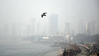 Latest Hindi News : Mumbai-मुंबई की हवा खतरनाक, GRAP-4 लागू होते ही निर्माण पर रोक